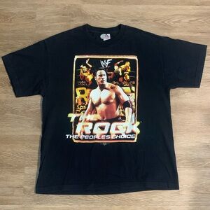 Vintage WWE The rock Men’s XL T-shirt 1999
